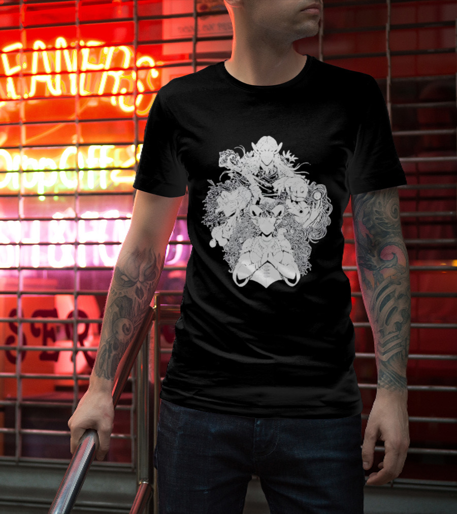 Critical Role Healing Party Characters T-Shirt