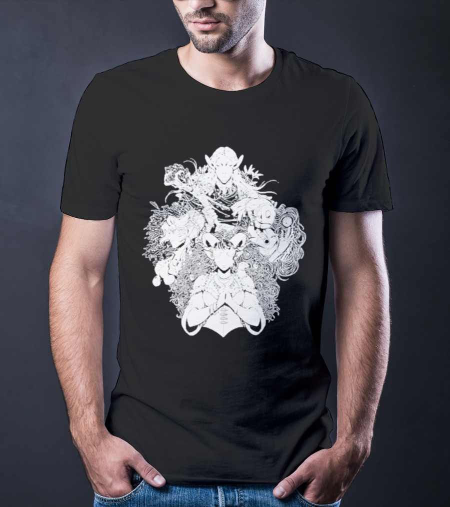 Critical Role Healing Party Characters T-Shirt