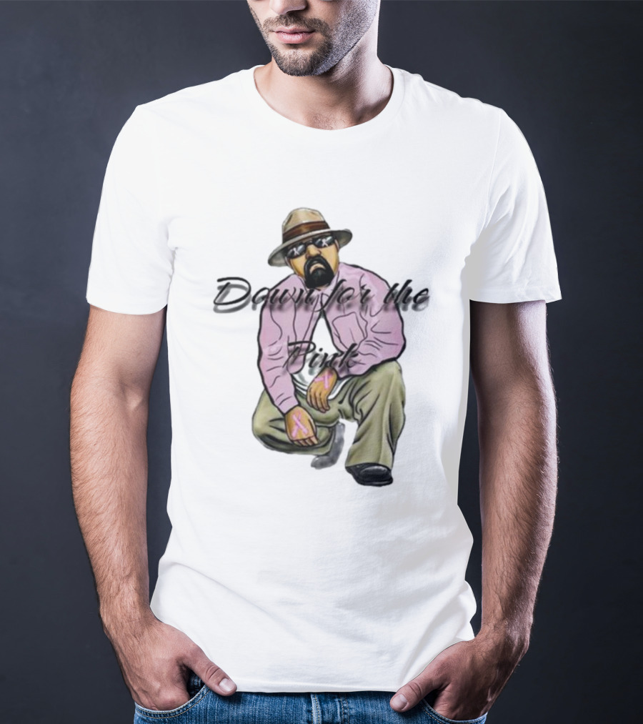 Down For The Pink Cholo BCawareness T-Shirt