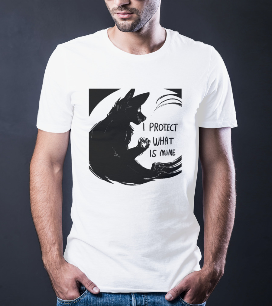 I Protect What Is Mine Wolf T-Shirt
