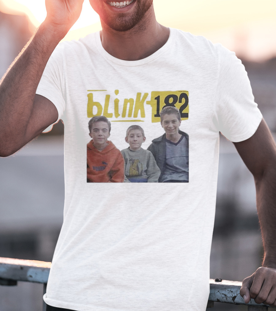 BLInK 182 Malcolm In The Middle Kids T-Shirt