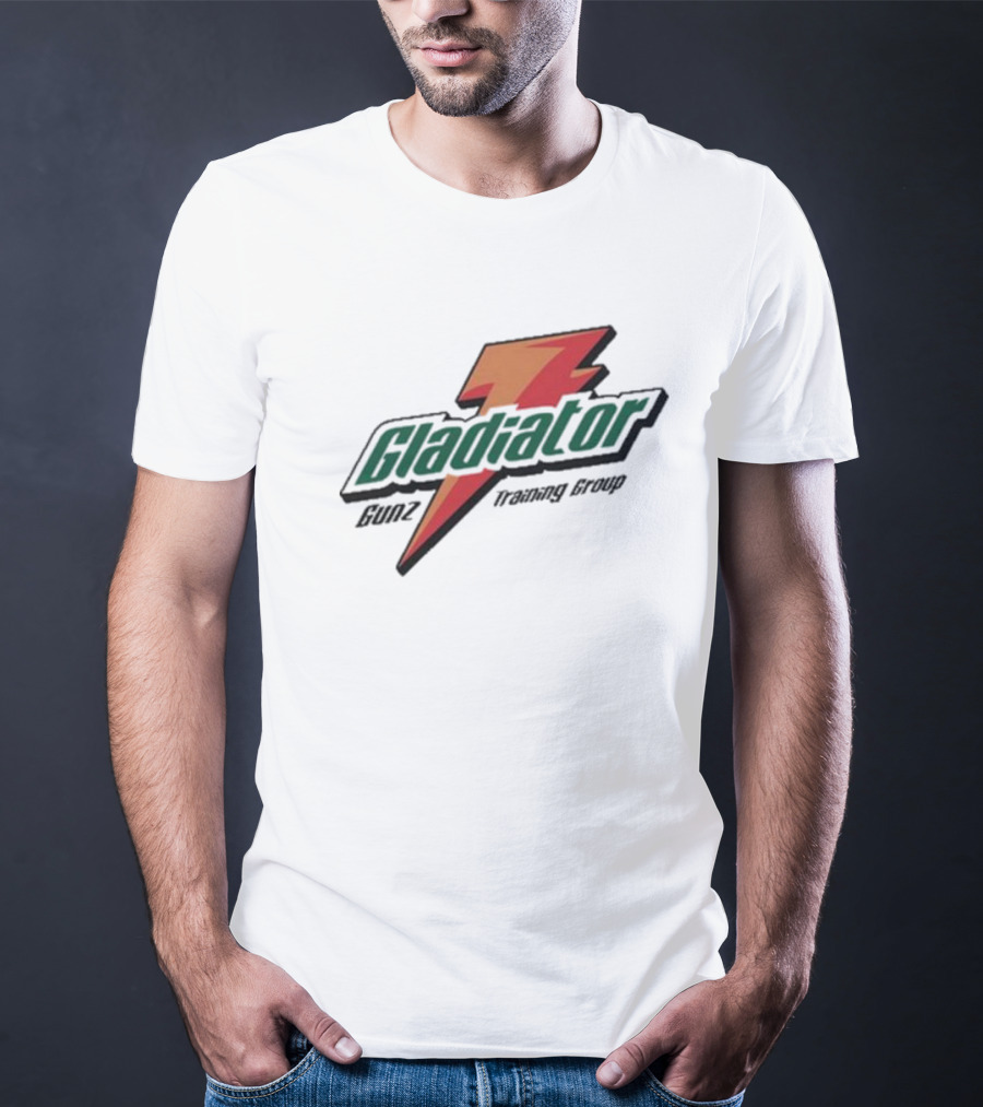 Channingcrowder Gladiator Gunz Training Group Thunderbolt T-Shirt