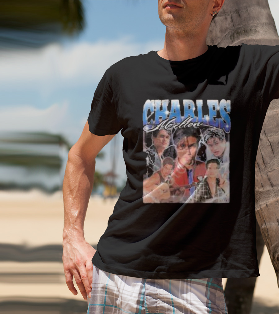 CHARLES Melton Collage T-Shirt