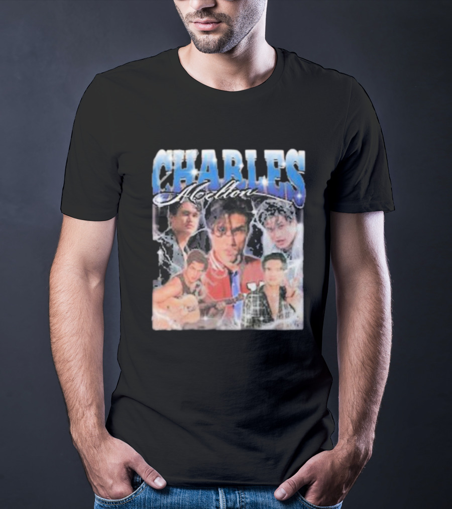 CHARLES Melton Collage T-Shirt
