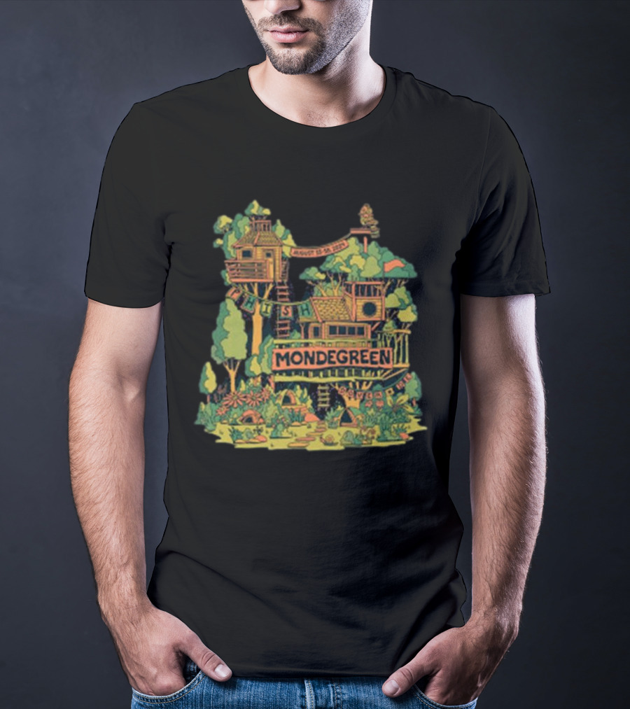 Phish Mondegreen Treehouse August 25 2012 Woodlands Classic T-Shirt