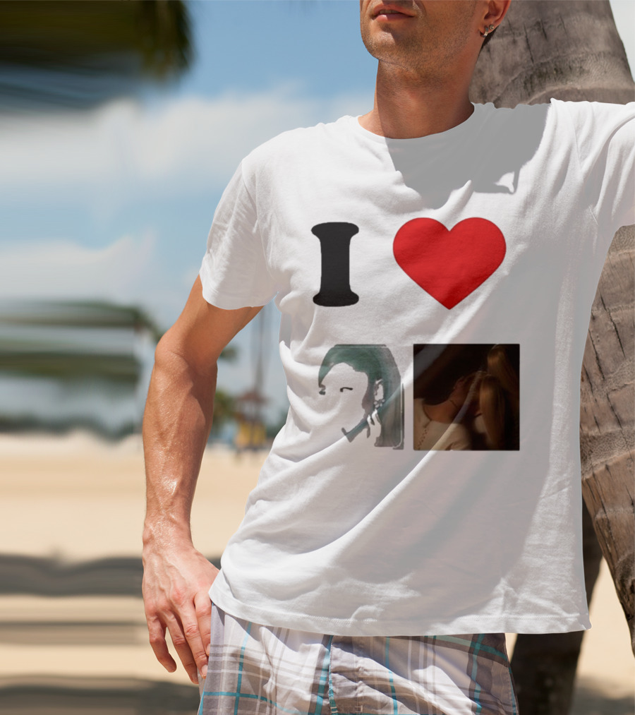 I Love Ariana Grande Cameron Fan Art Duo T-Shirt