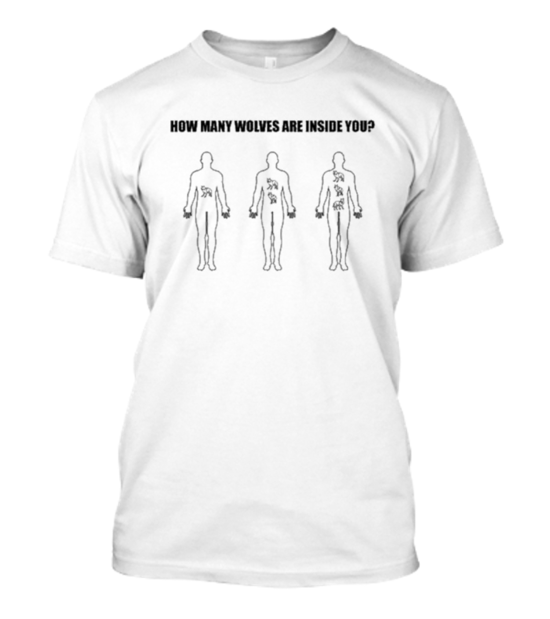 How Many Wolves Are Inside You Caroline Polachek Wolves T-Shirt