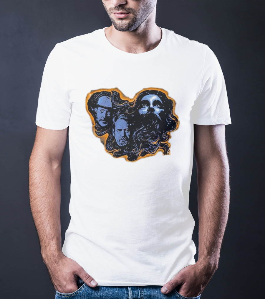 The White Buffalo A Freight Train Through The Night Faces And Mystical T-Shirt