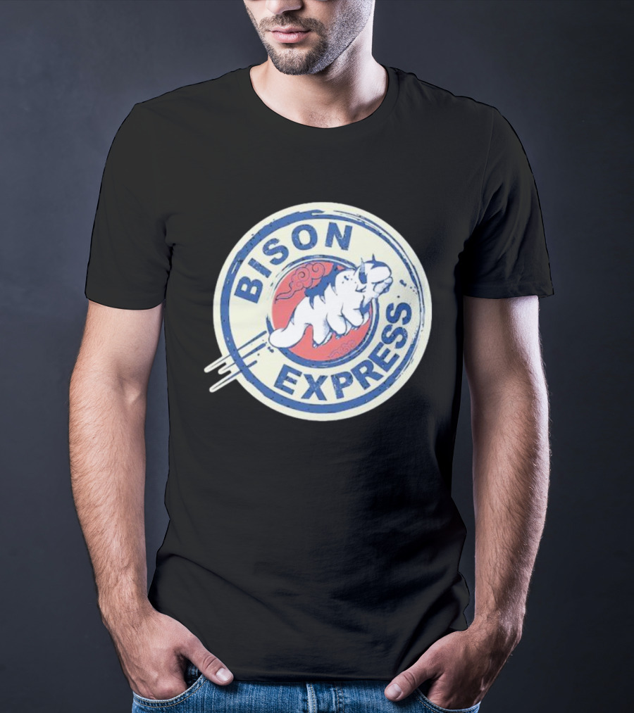 Bison Express Flying Bison Vintage Logo Avatar Reference T-Shirt