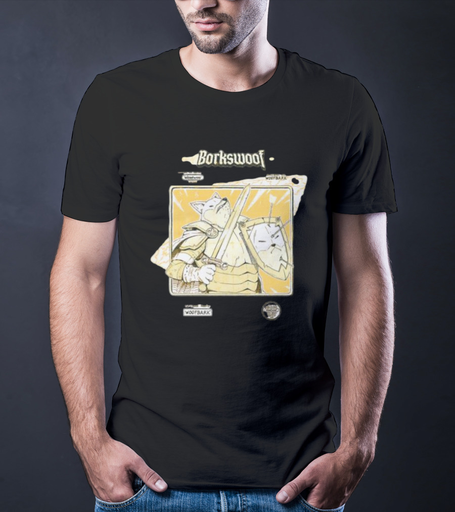 Borkwoof Woofer Woofbark Knight Adventure T-Shirt