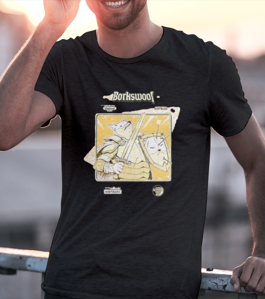Borkwoof Woofer Woofbark Knight Adventure T-Shirt