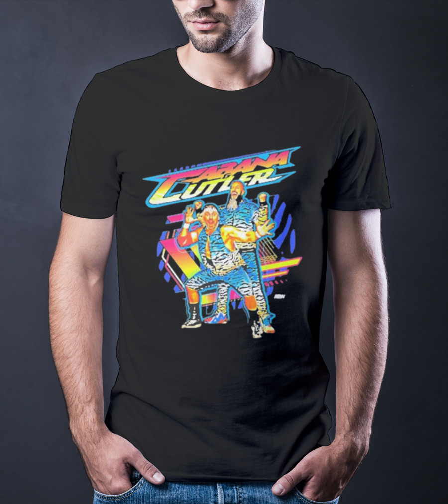 Cabana And Cutler Retro Wrestling Duo T-Shirt
