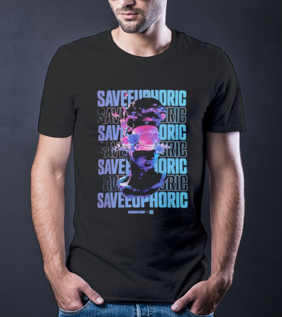 Brennan Heart Save Euphoric Multilayered Neon T-Shirt