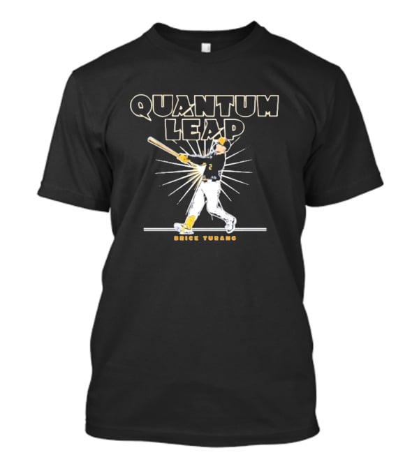 Brice Turang Quantum Leap Baseball Swing T-Shirt