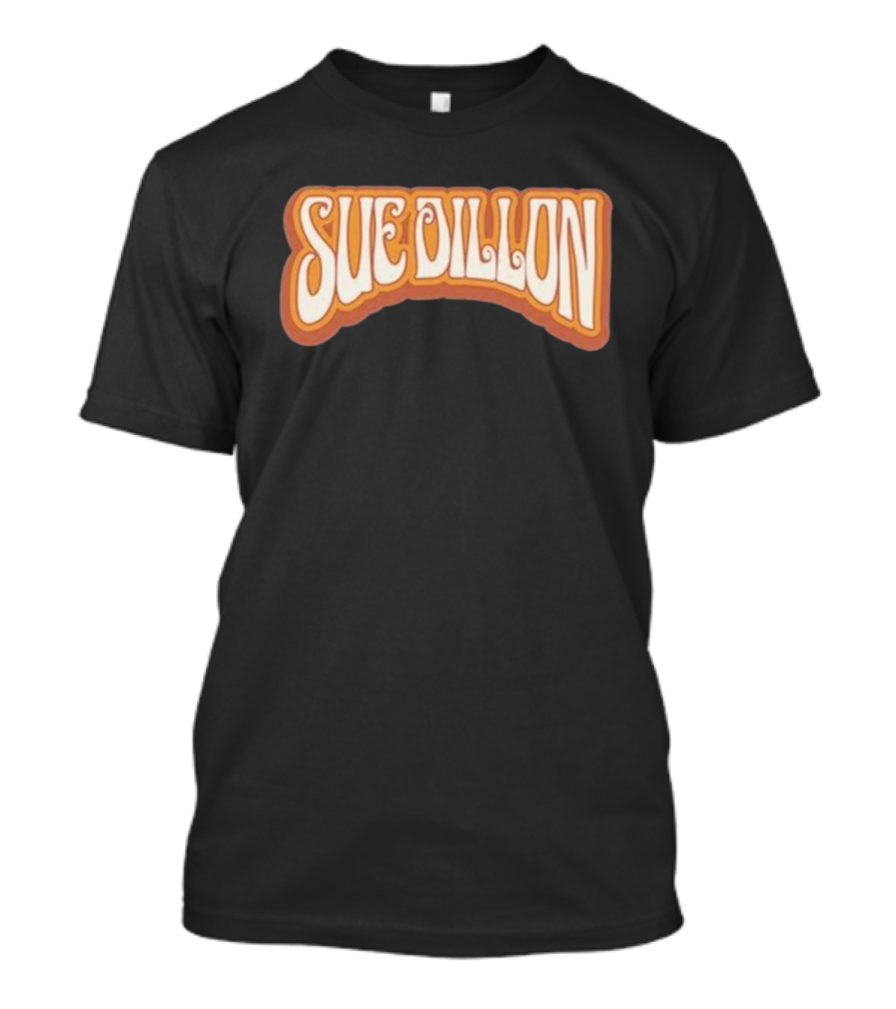Sue Dillon Bold Retro Script T-Shirt