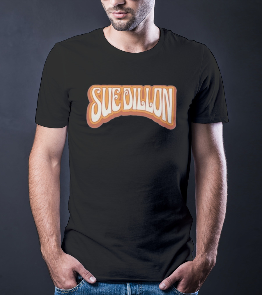 Sue Dillon Bold Retro Script T-Shirt