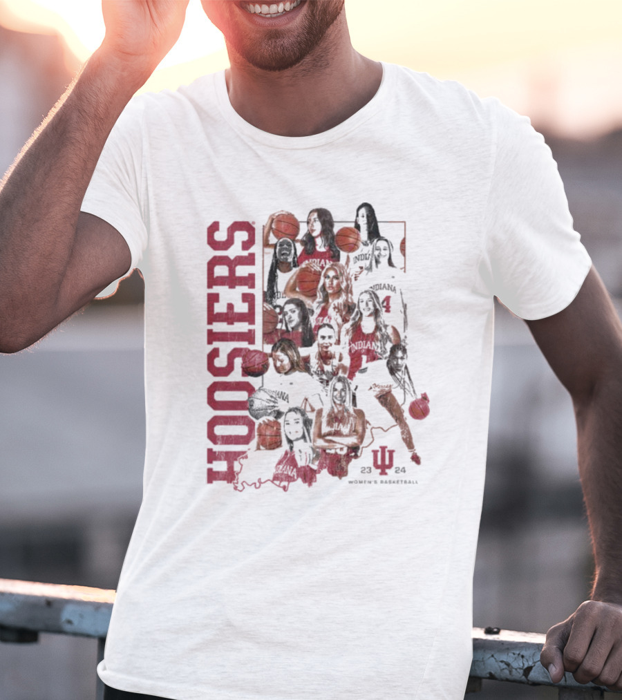 Indiana Hoosiers 23-24 Women's Basketball Team Exclusive Release T-Shirt