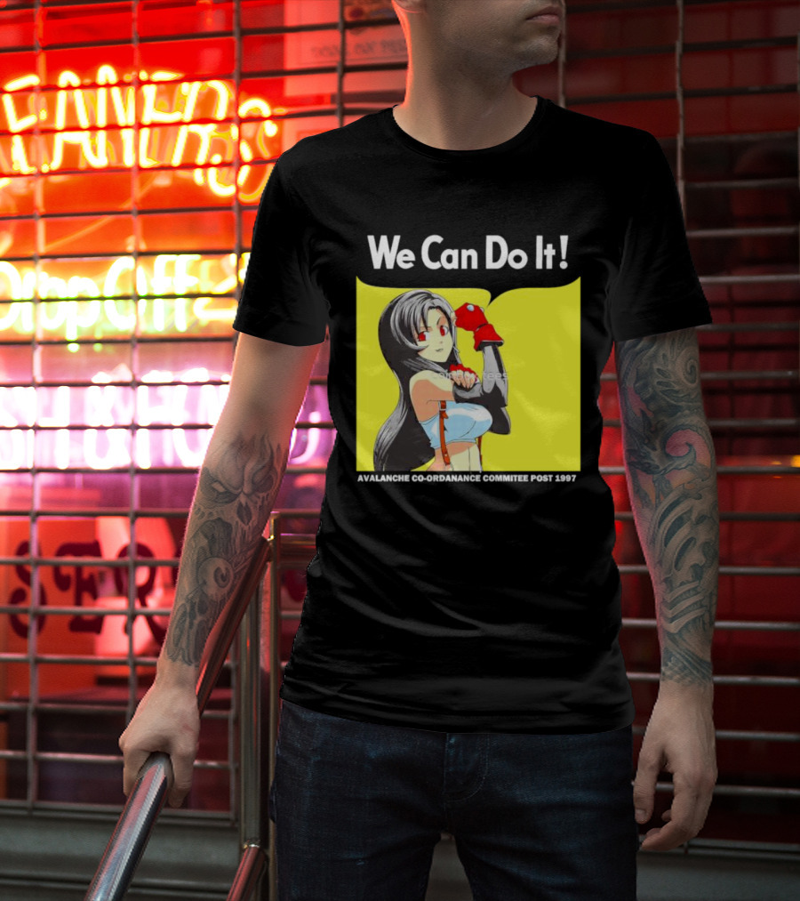 We Can Do It Avalanche Co-Ordanance Committee Post 1997 T-Shirt