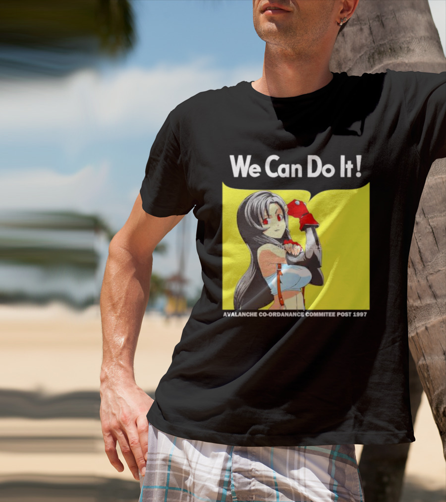 We Can Do It Avalanche Co-Ordanance Committee Post 1997 T-Shirt