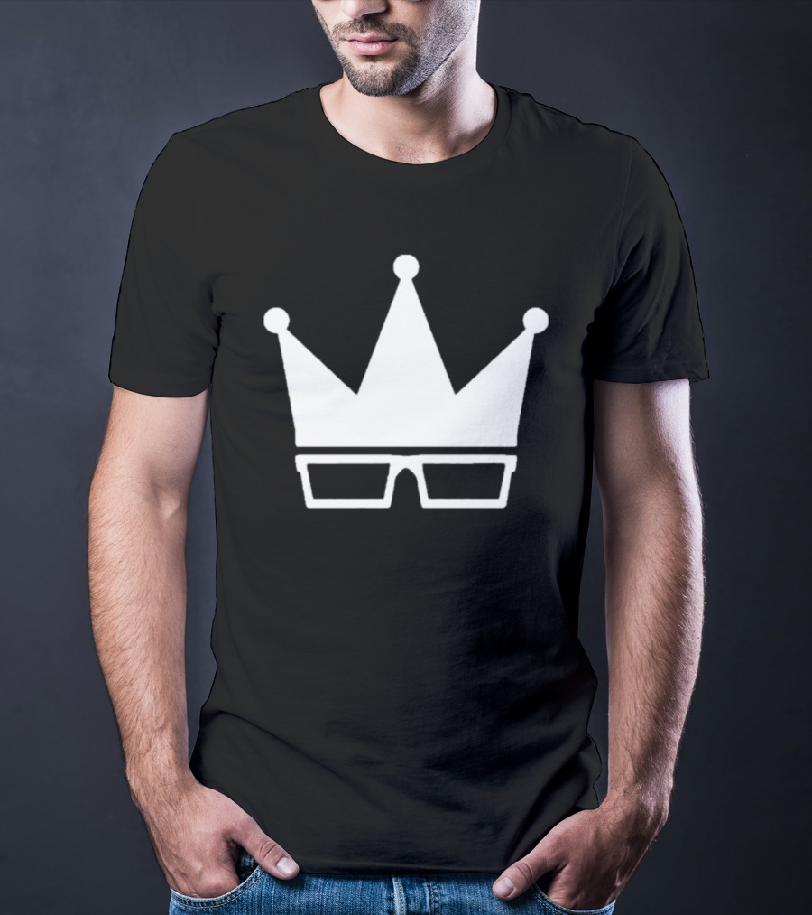 Framerate White Crown Glasses Merch T-Shirt
