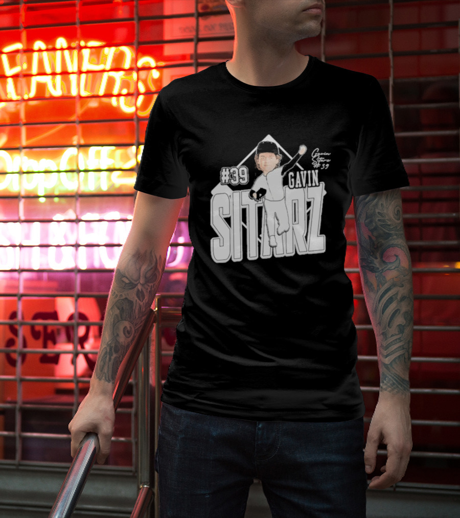 Gavin Sitarz #39 Michigan State Signature T-Shirt