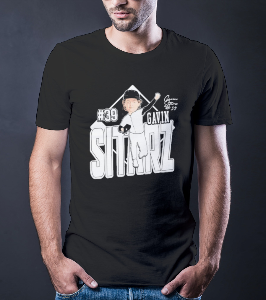 Gavin Sitarz #39 Michigan State Signature T-Shirt