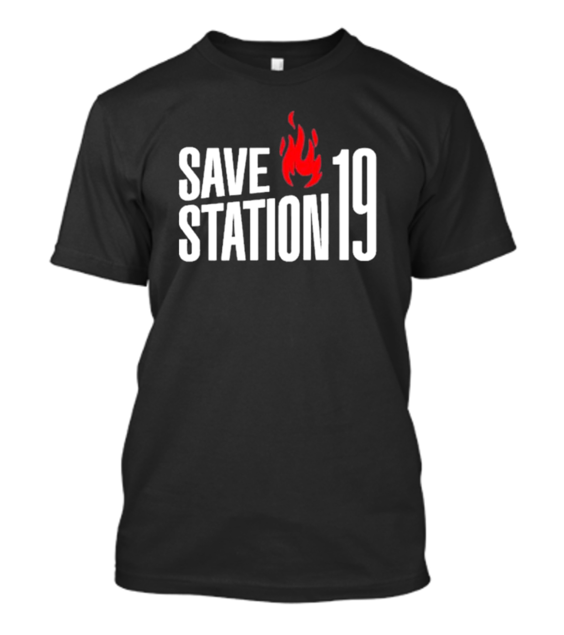 Save Station 19 Fire Flame T-Shirt