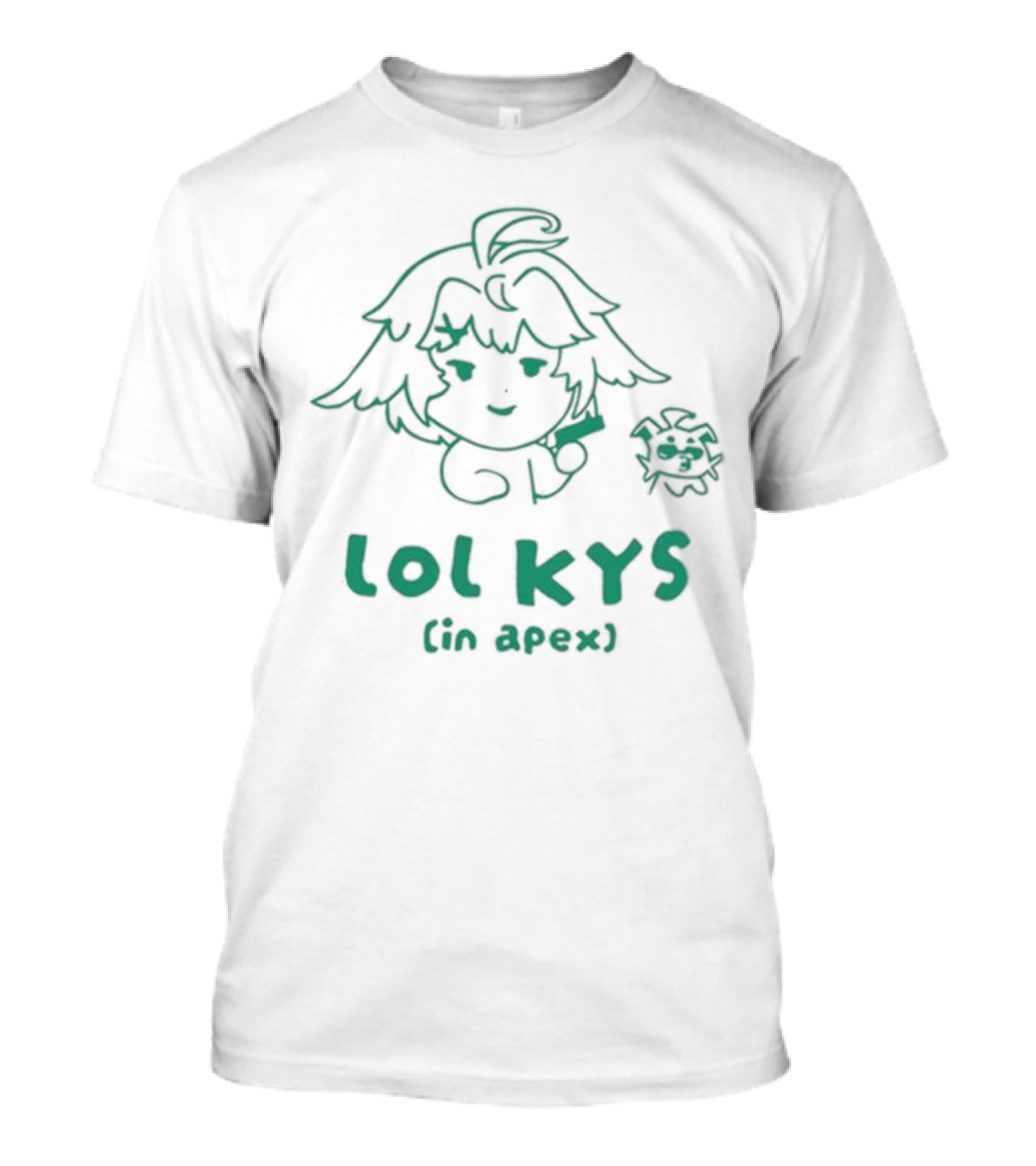 Dokibird Lol Kys In Apex Gaming Character T-Shirt
