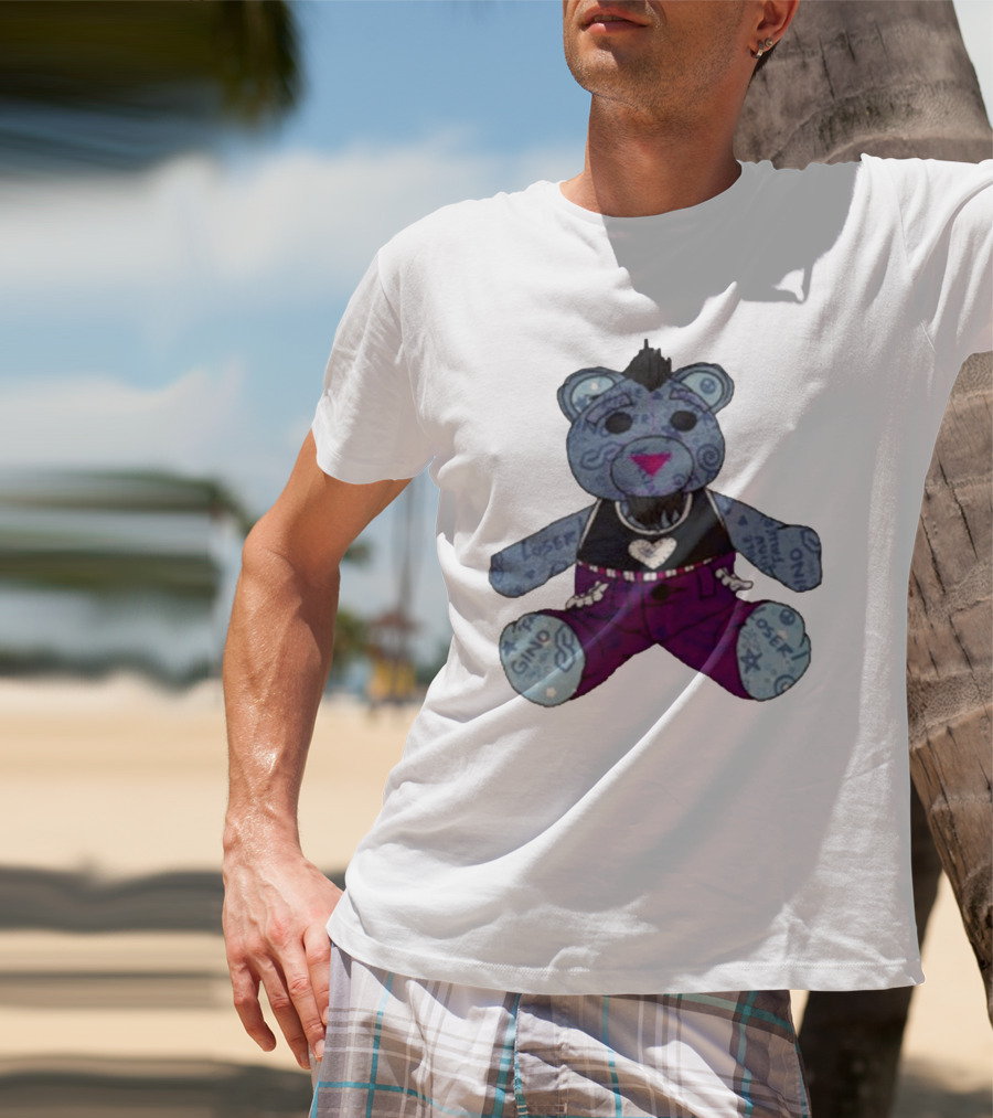 Doodle Bear Killian Krowe Bear Loser One Gino T-Shirt