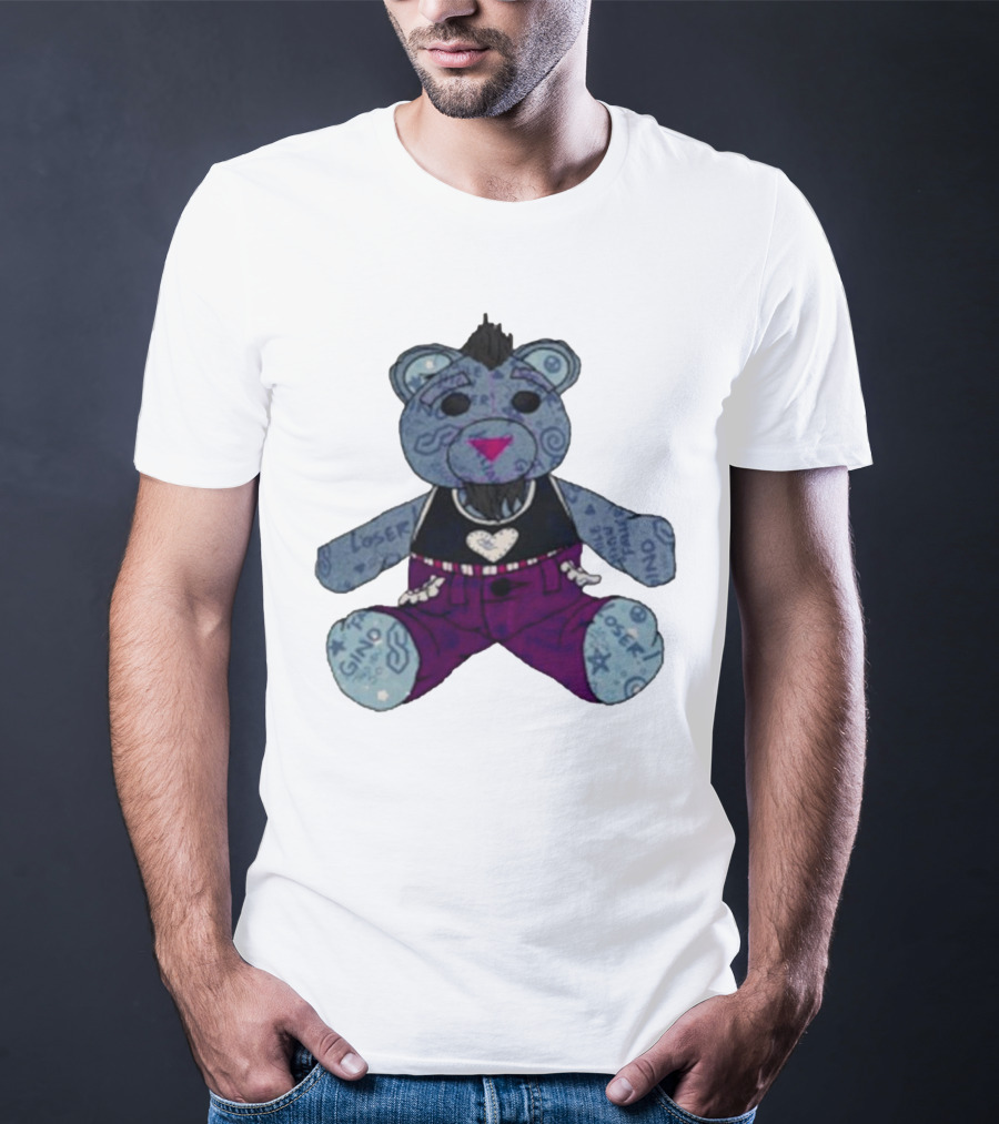 Doodle Bear Killian Krowe Bear Loser One Gino T-Shirt