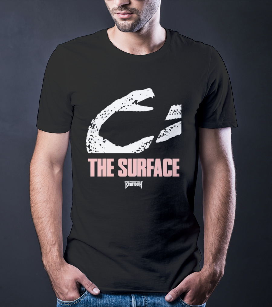 Beartooth The Surface Snake White Text T-Shirt