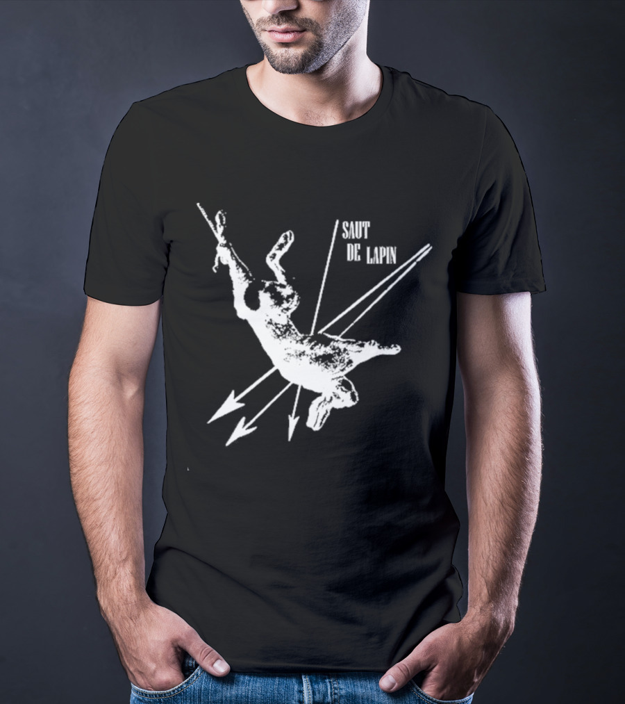 Saut De Lapin Jumping Rabbit Arrows Minimalist T-Shirt