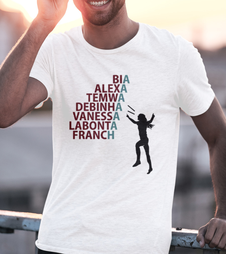 Bia Alexa Temwa Debinha Vaness Labonta Franch Volleyball Player T-Shirt