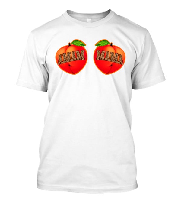 Big Mama Cheetah Peach T-Shirt