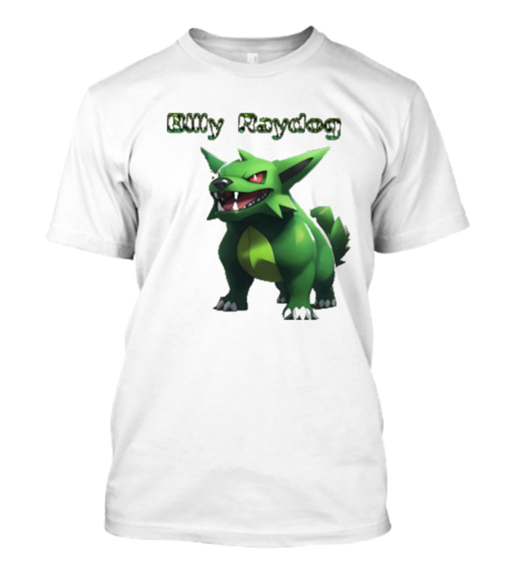 Billy Raydog Green Canine Pokémon Creature T-Shirt