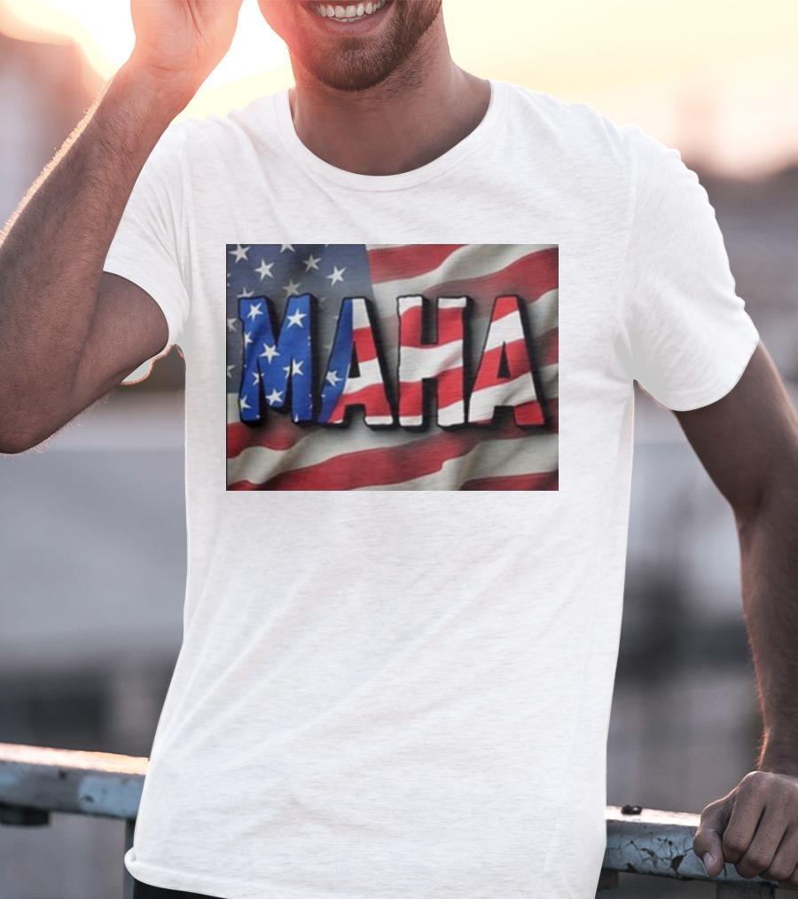 Bryce Lipscomb Maha Make America Healthy Again USA Flag T-Shirt