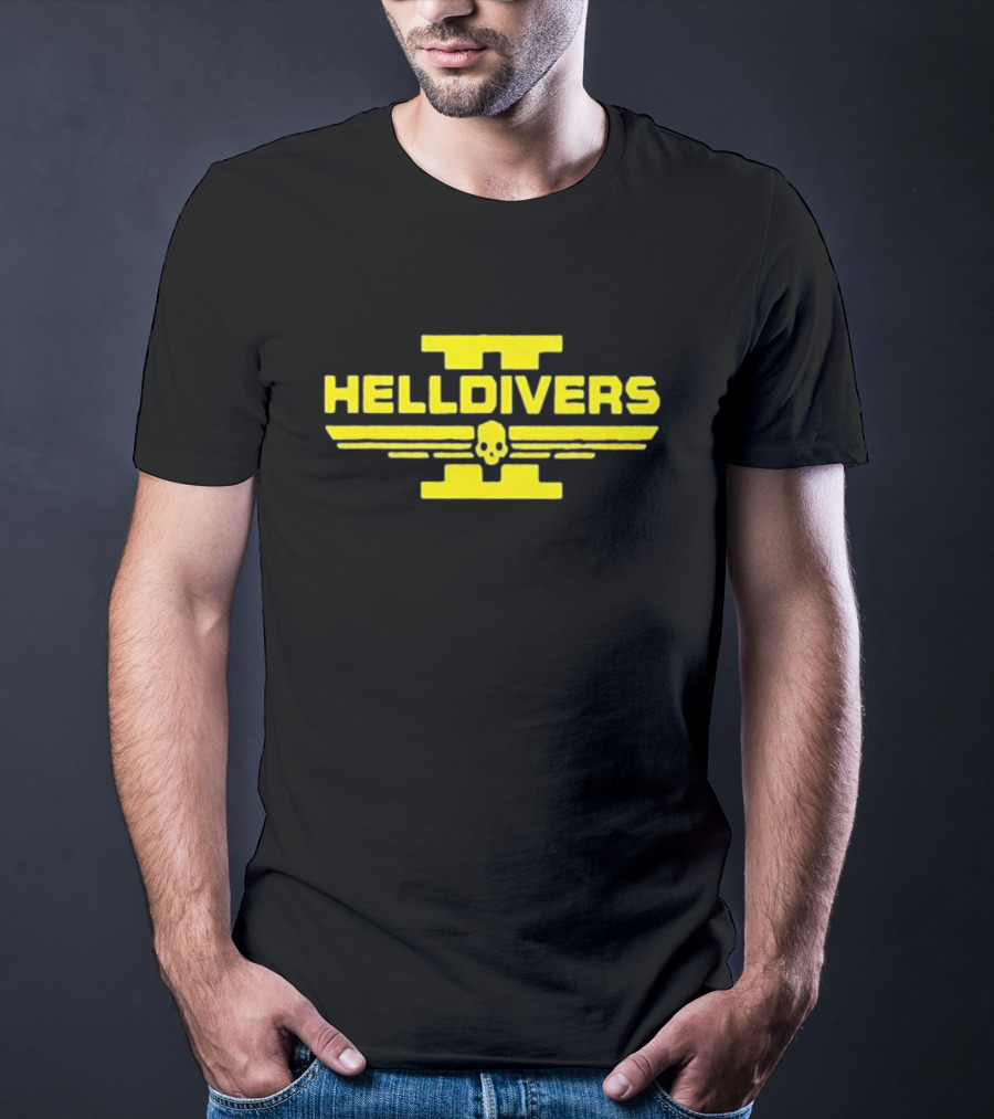 Helldivers II Skull Emblem T-Shirt