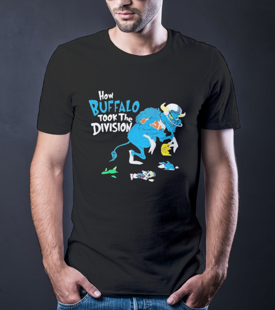 How Buffalo Took The Division Charging Blue Mascot T-Shirt