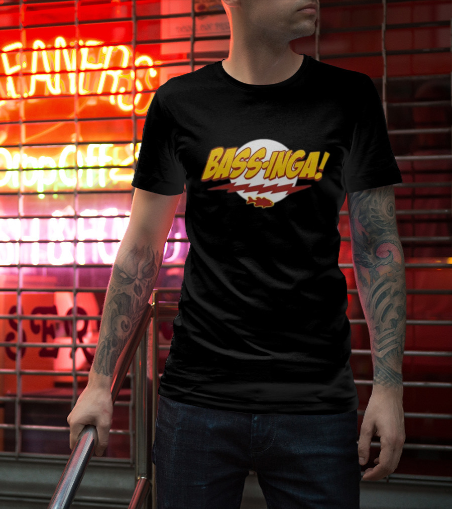 Bass-Inga Lightning Fish T-Shirt