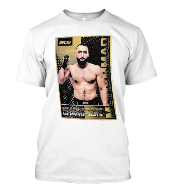 UFC 304 Belal Muhammad World Welterweight Champion And New T-Shirt