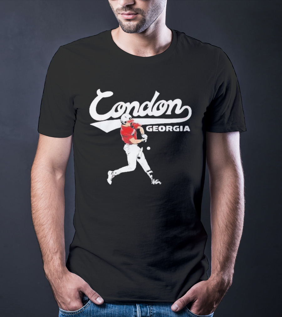 Georgia Condon Baseball Slugger Swing T-Shirt