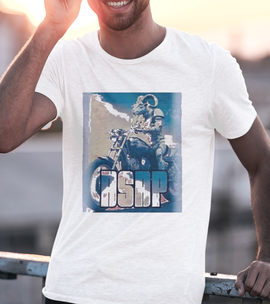 ASAP Goat Biker T-Shirt