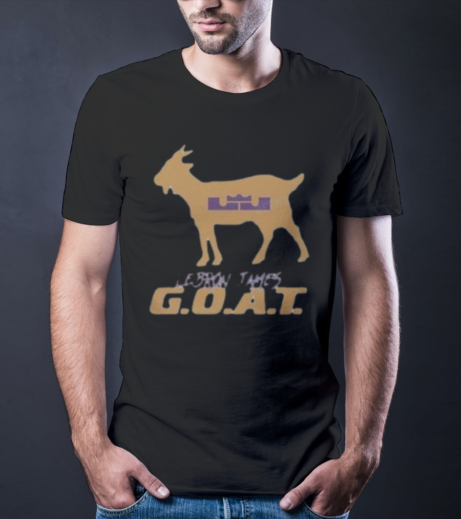 Lebron James G.O.A.T. 40k Points Iconic Legacy T-Shirt