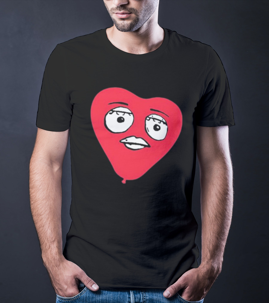 God Forbid James Marriott Heart Balloon Face T-Shirt