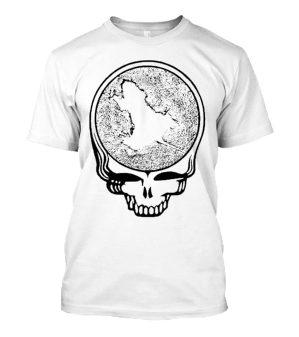 Grateful Dead X Rat Hole Steal Your Face Arctic Skull T-Shirt