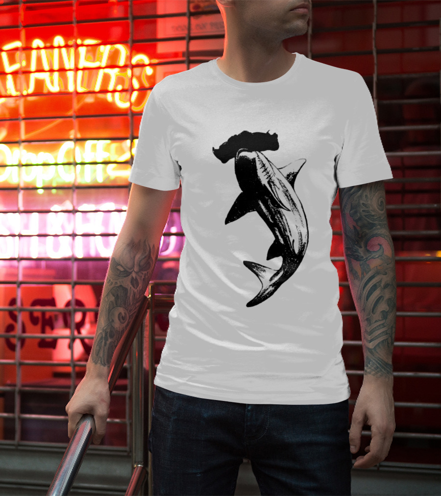 Hammerhead Shark Wildlife Aquatic Cool T-Shirt