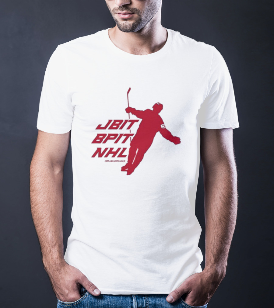 Jesper Bratt JBIT BPIT NHL Hockey Silhouette 65 T-Shirt