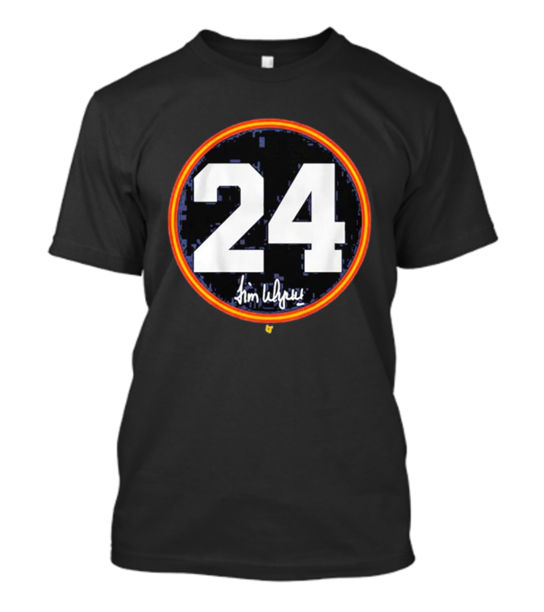 Jimmy Wynn Signature Number 24 Circle T-Shirt