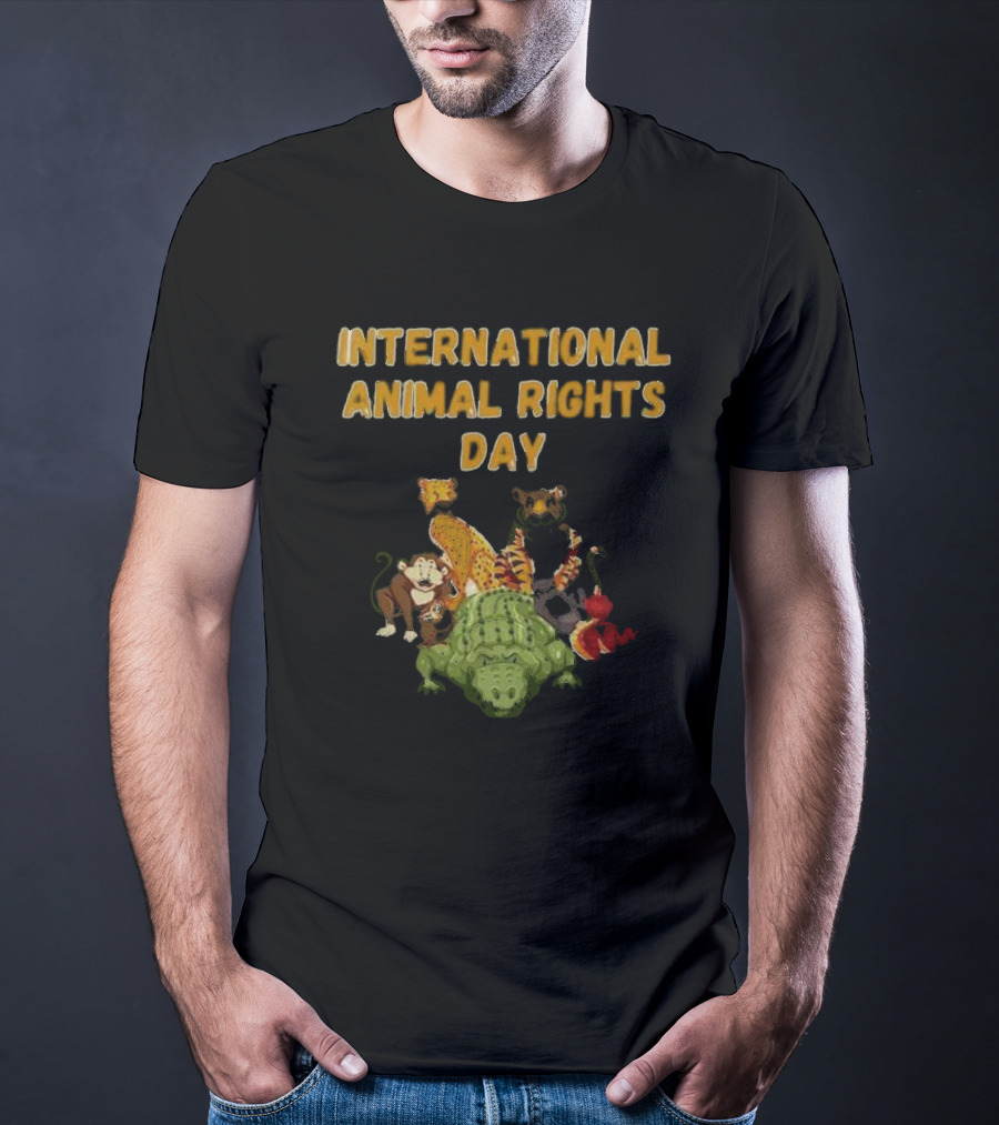 International Animal Rights Day With Wild Animal T-Shirt
