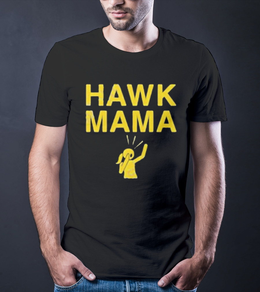 Iowa Hawk Mama Fan Enthusiast T-Shirt